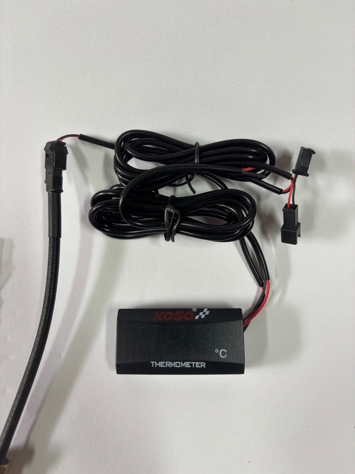 Koso digitale Temperaturanzeige mit Sensor – 12 V