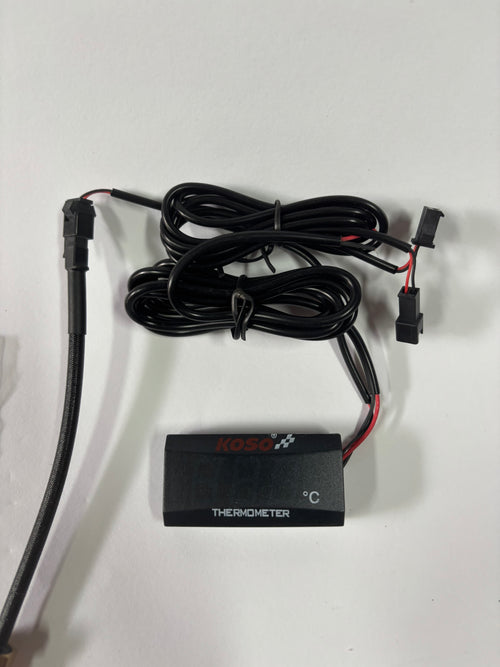 Koso digitale Temperaturanzeige mit Sensor – 12 V